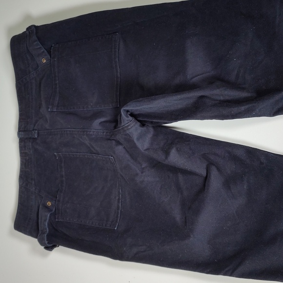 Anthropologie Hei Hei navy blue slim utility cargo pants 29 - Picture 8 of 10